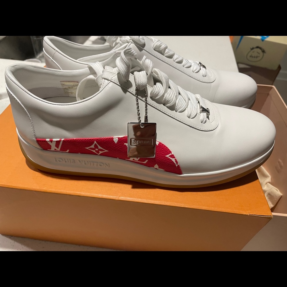 Louis Vuitton supreme sneakers